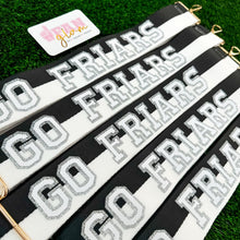 Load image into Gallery viewer, Striped Glitter Canvas Adjustable Bag Strap