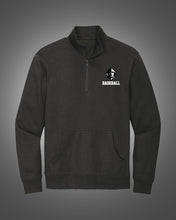 Load image into Gallery viewer, Baseball - ¼ Zip - Black (2026)