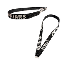 Load image into Gallery viewer, Beaded Handbag Straps - Bishop Lynch Friars - Black