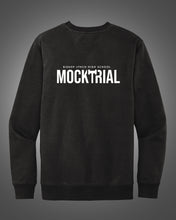 Load image into Gallery viewer, Mock Trial - Crewneck Sweatshirt - Black
