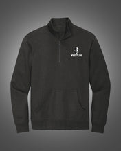 Load image into Gallery viewer, Wrestling - ¼ Zip - Black