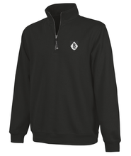 Load image into Gallery viewer, 1/4 Zip - Crosswind - Black
