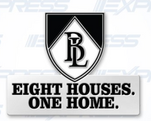 Load image into Gallery viewer, Eight Houses. One Home. - Lapel Pin