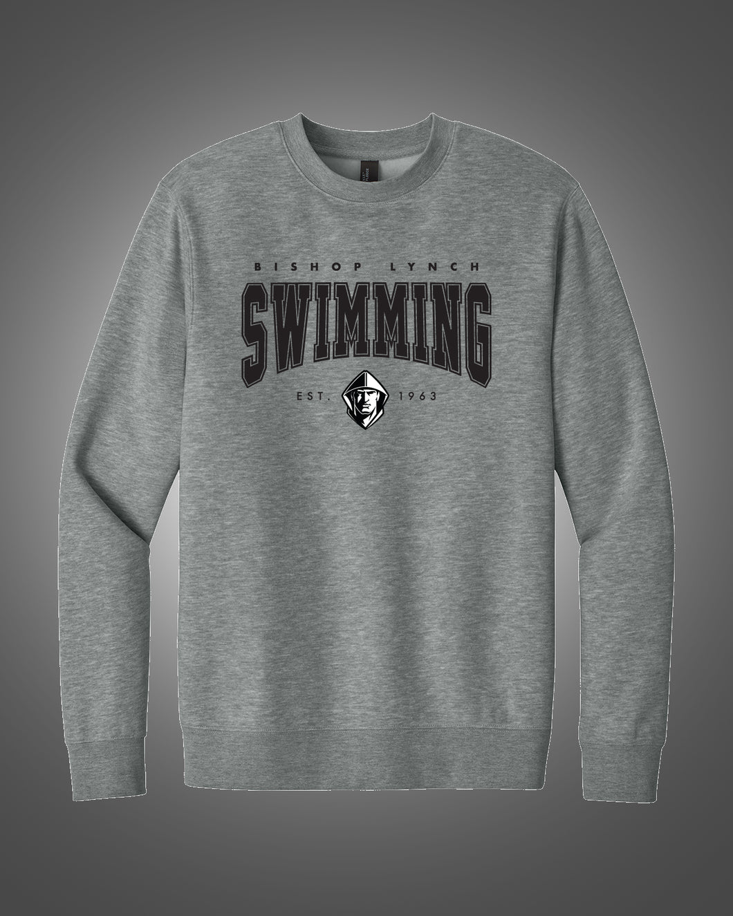 Swimming - Crewneck Sweatshirt - Dark Grey