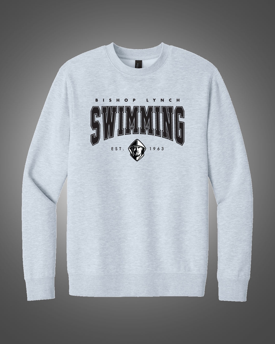 Swimming - Crewneck Sweatshirt - Light Grey