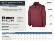 Load image into Gallery viewer, 1/4 Zip - Crosswind - Black

