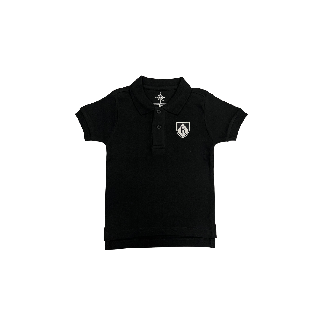 Toddler - Polo Shirt - Black – The Locker BL