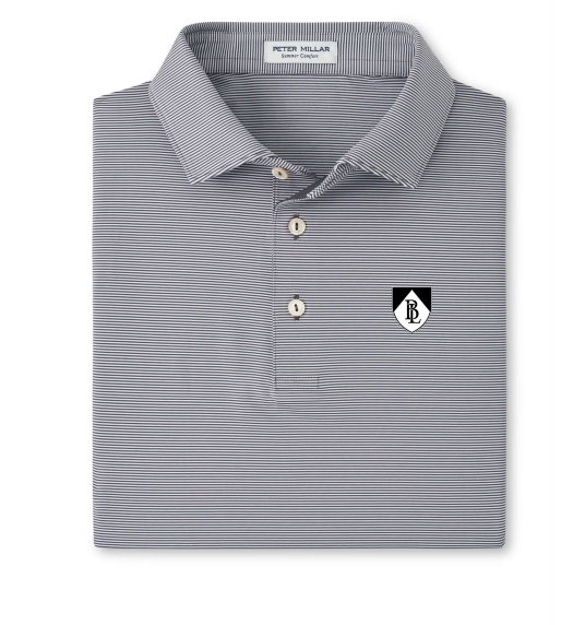 Polo - Peter Millar - Stripe - Grey