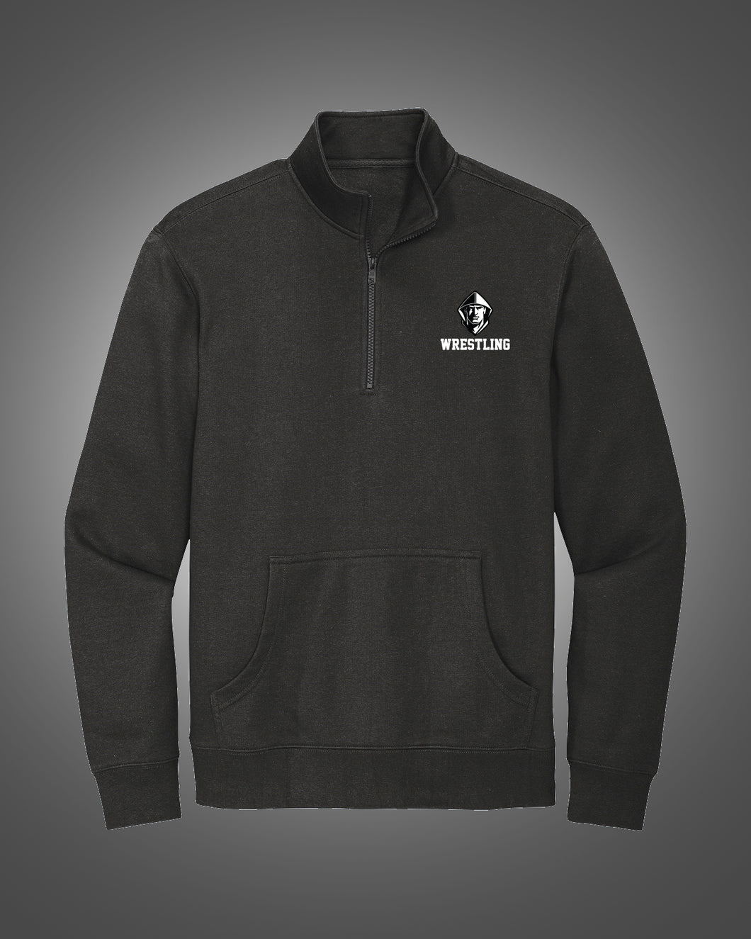 Wrestling - ¼ Zip - Black