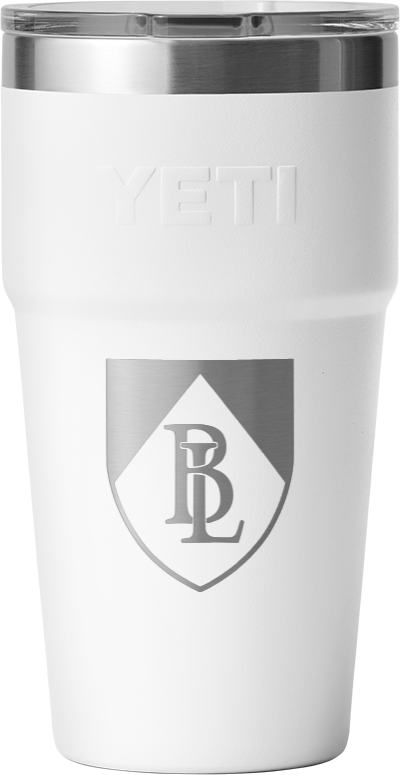 Yeti - 20 oz Stackable Rambler - White - Shield