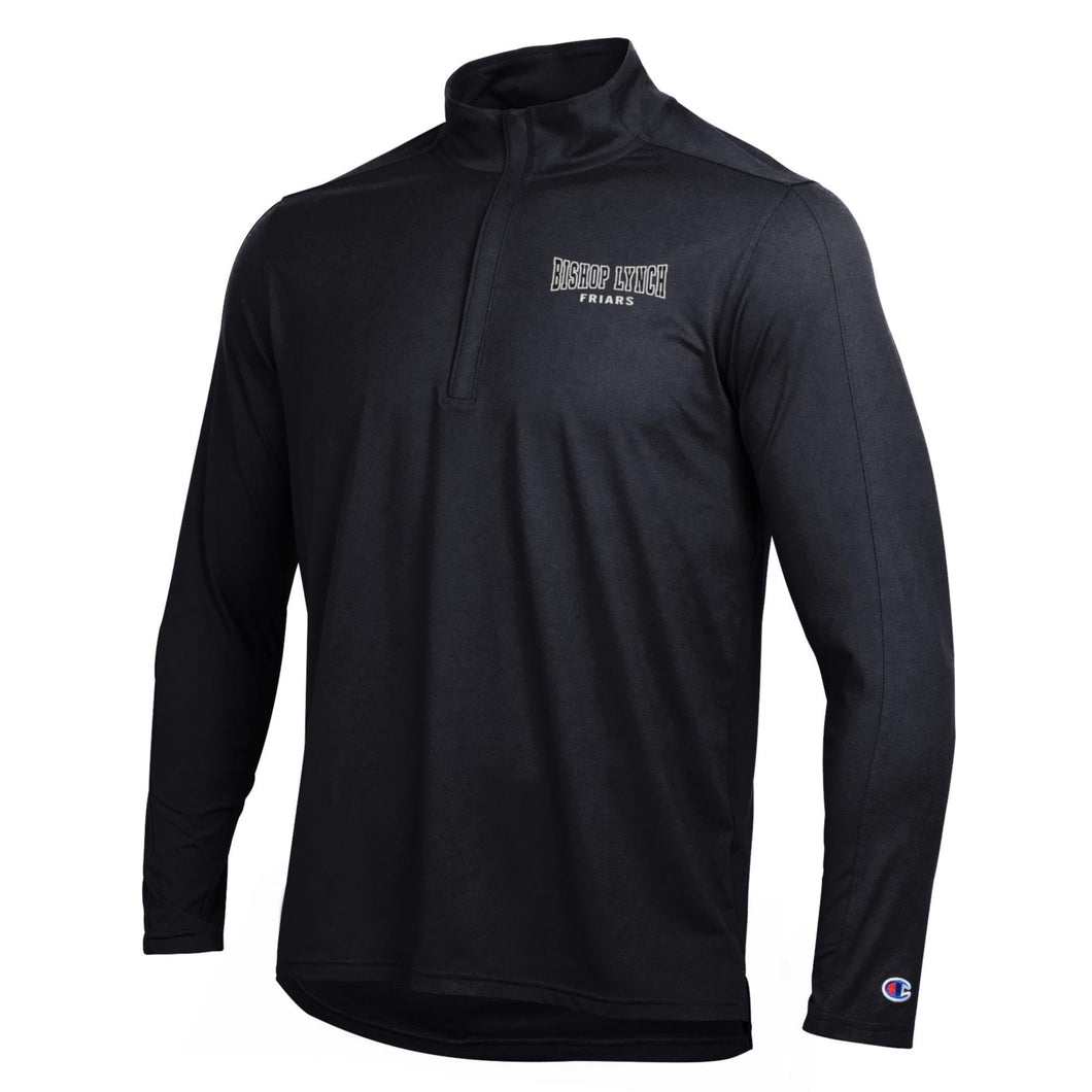 ¼ Zip - Soft Touch - Black