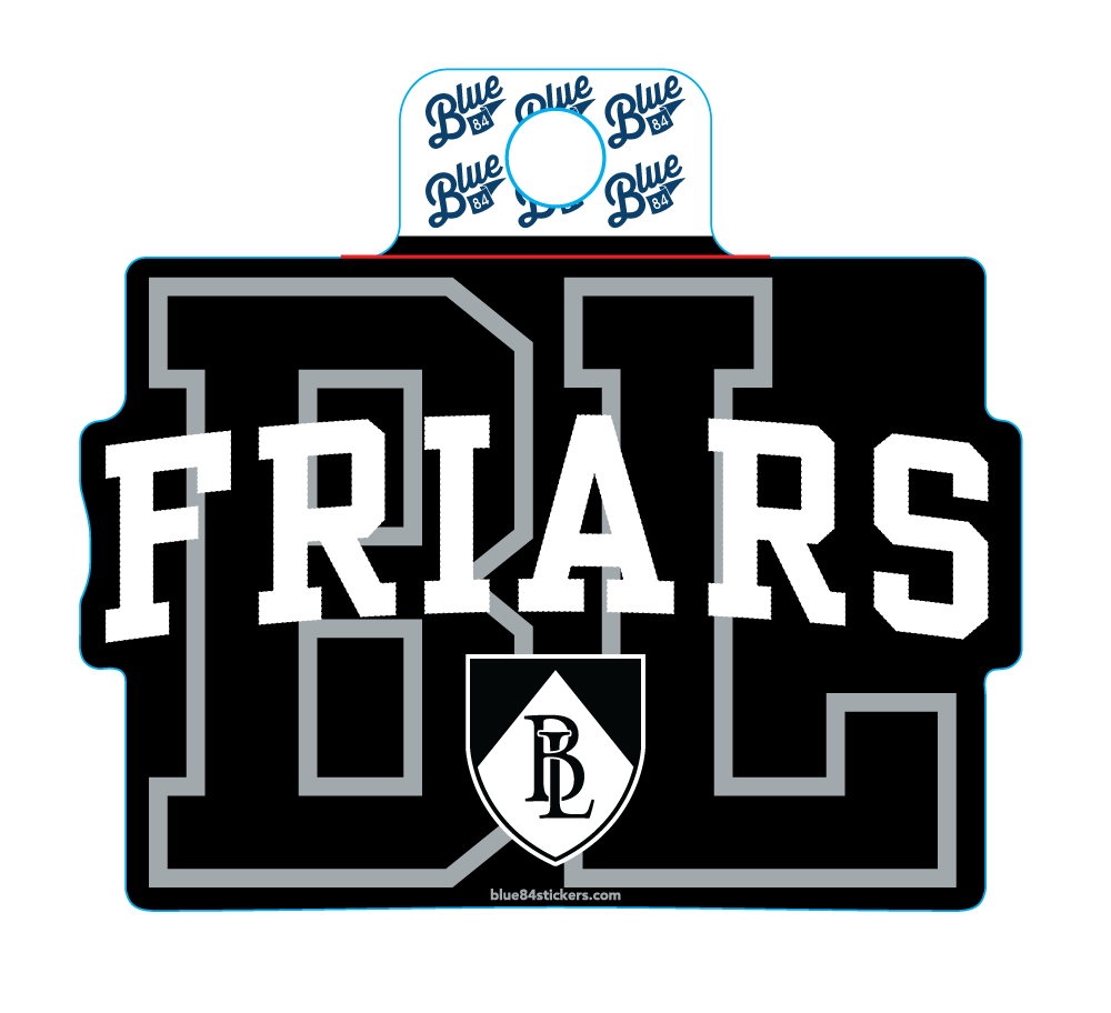 BL Friars Sticker