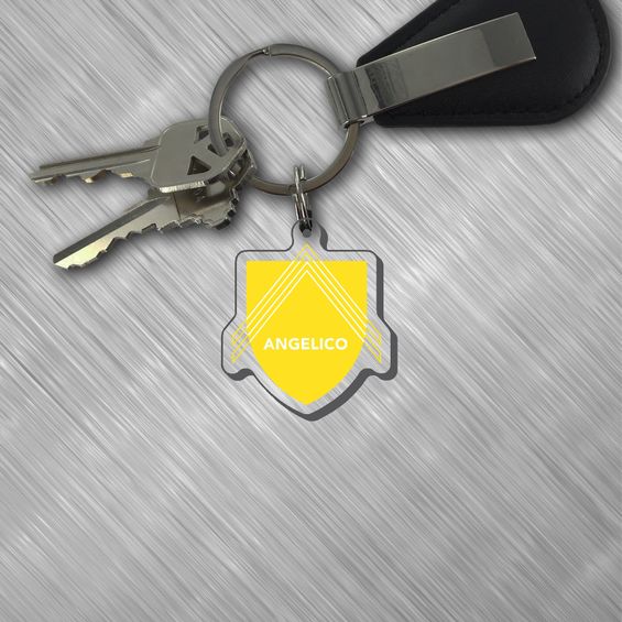 Key Tag - Angelico (yellow)