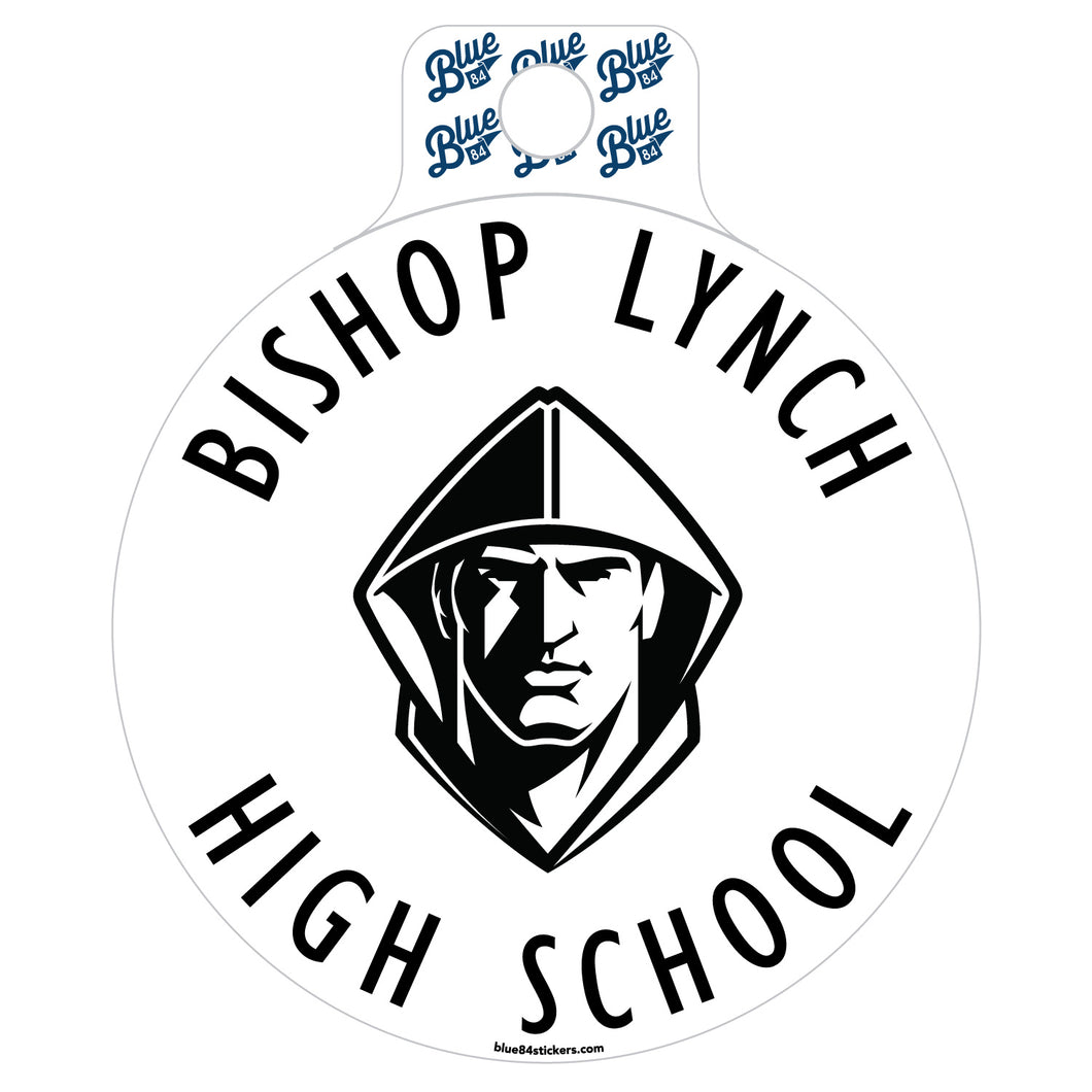 Bishop Lynch High School Sticker (circle)